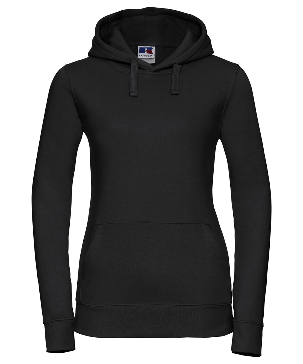 Black* Women's authentic hooded sweatshirt