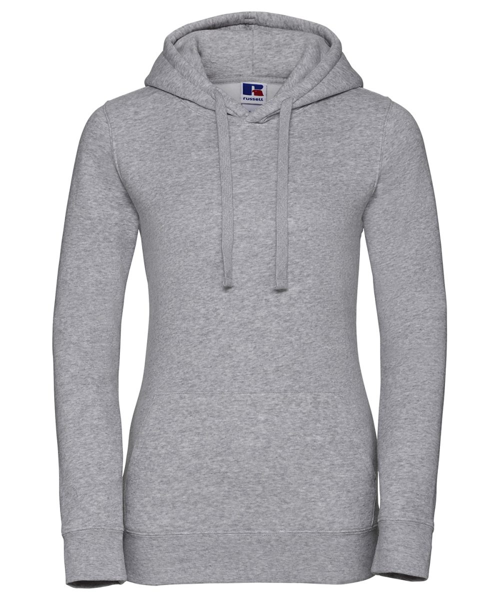 Light Oxford* Women's authentic hooded sweatshirt