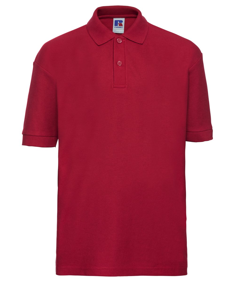 Classic Red Kids polo shirt