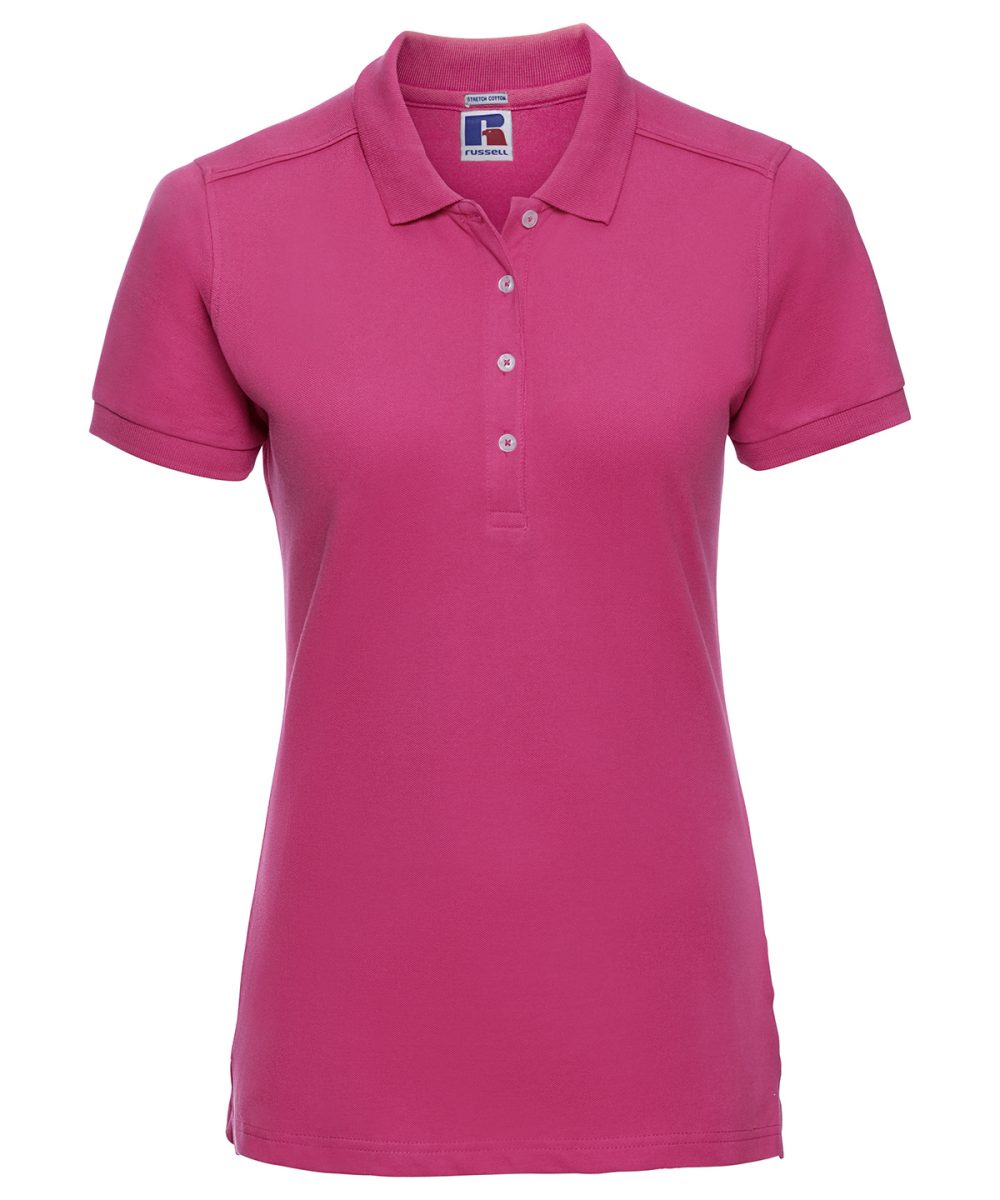 Fuchsia Women's stretch polo