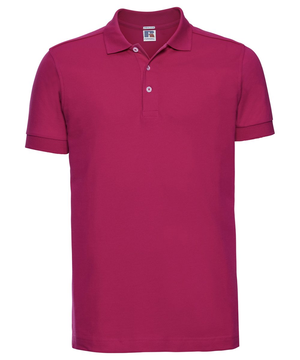 Fuchsia Stretch polo