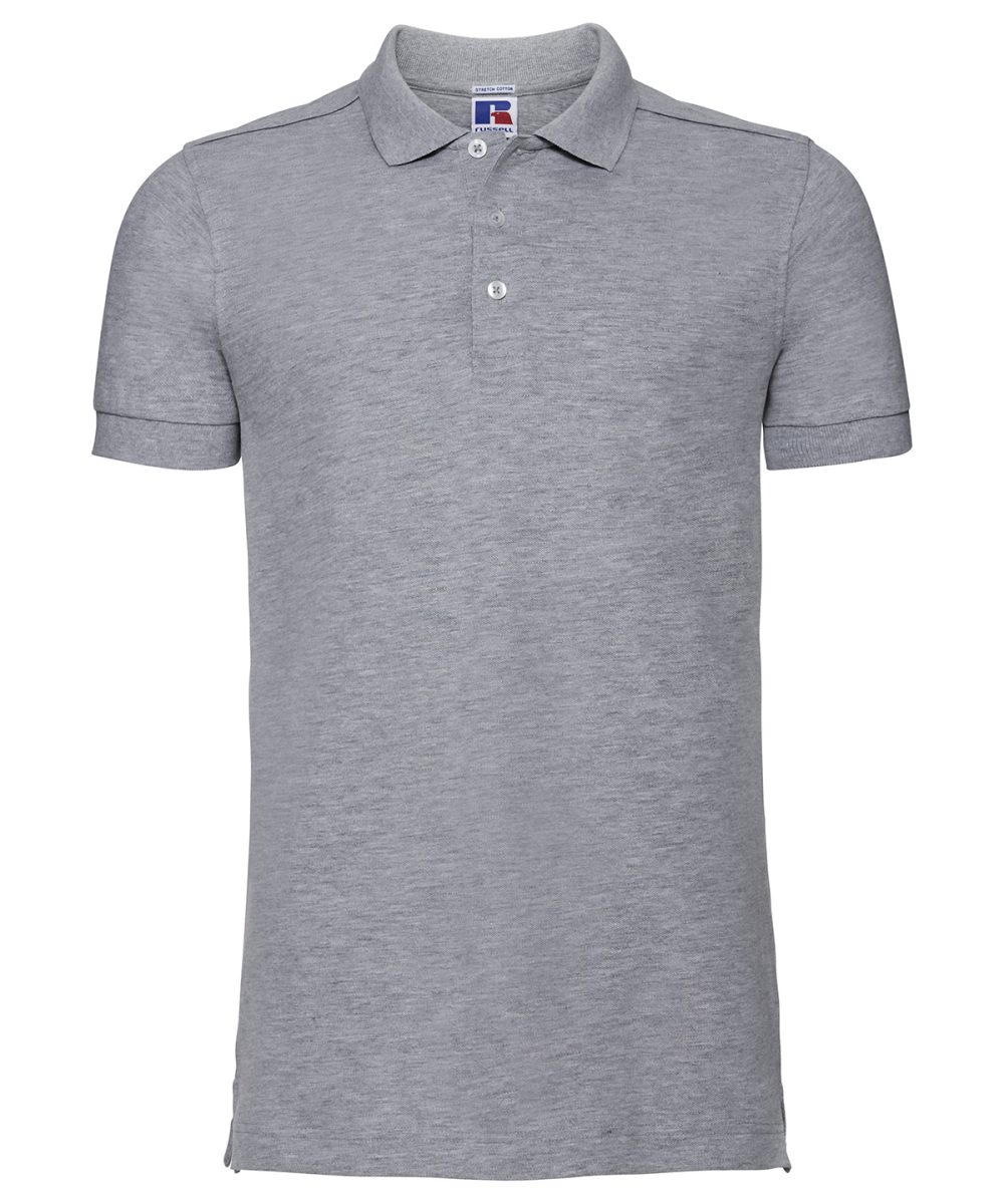 Light Oxford Stretch polo