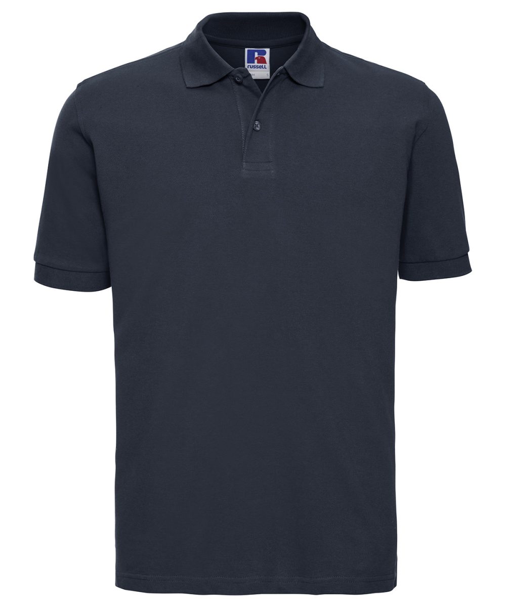 French Navy* Classic cotton piqué polo