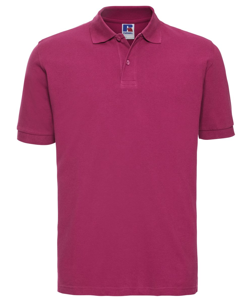 Fuchsia Classic cotton piqué polo