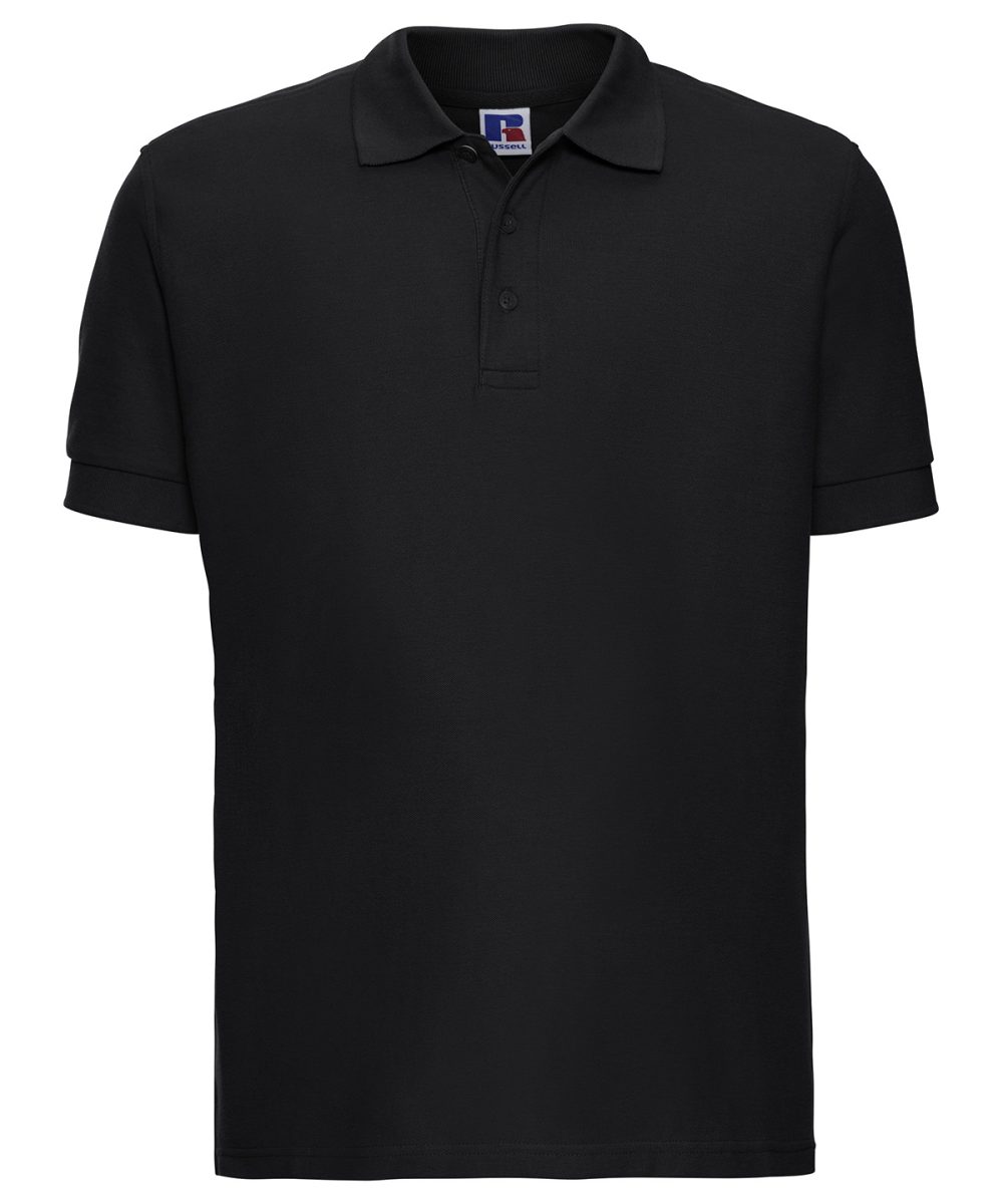 Black Ultimate classic cotton polo