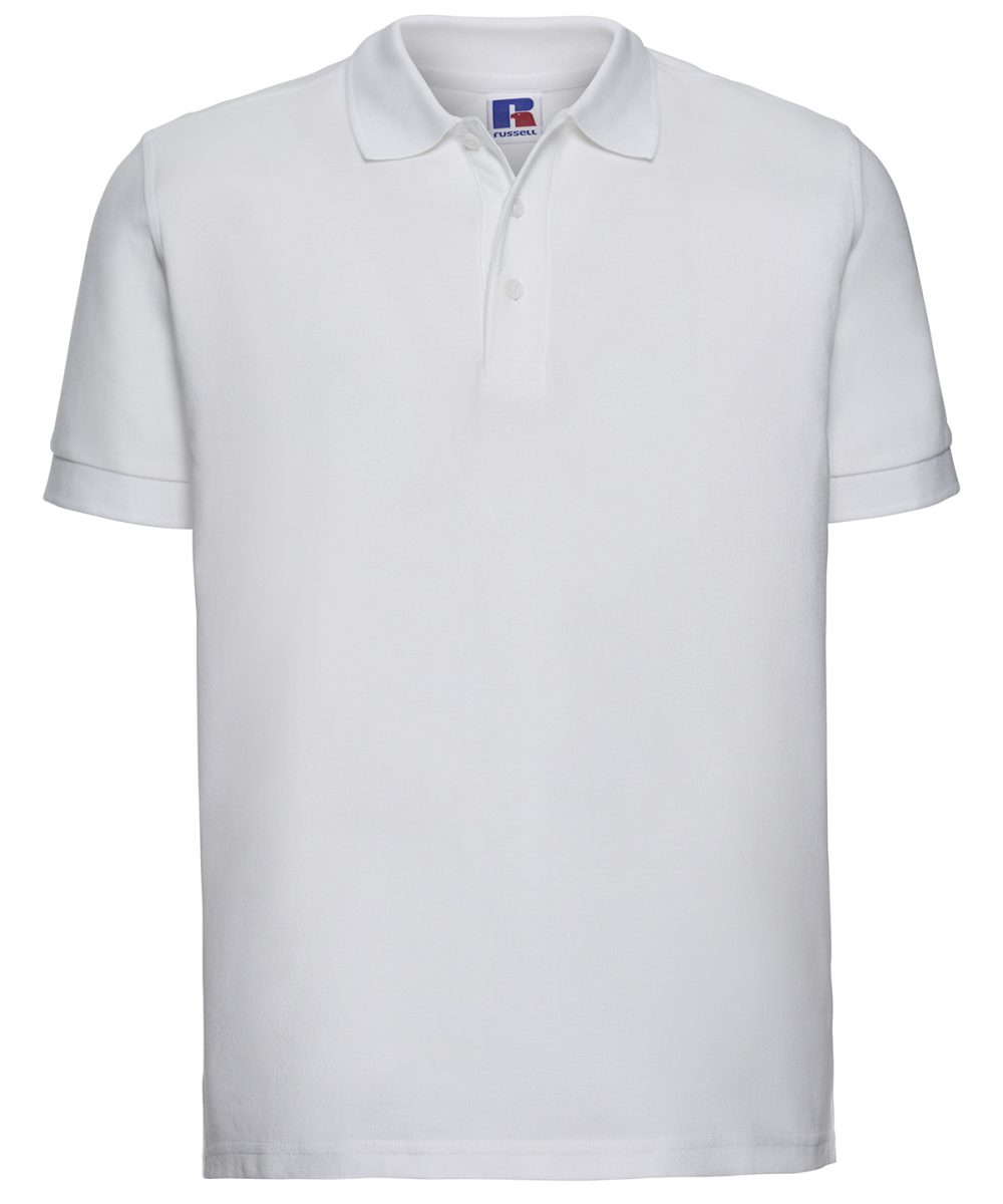 White Ultimate classic cotton polo