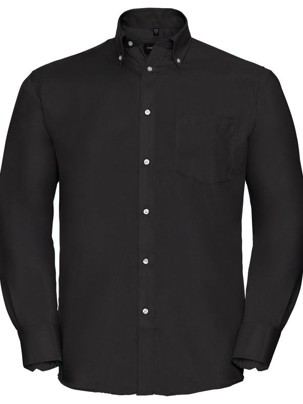 Black Long sleeve ultimate non-iron shirt