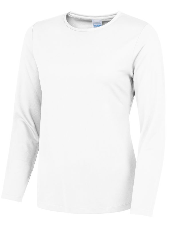 Arctic White Women's long sleeve cool T