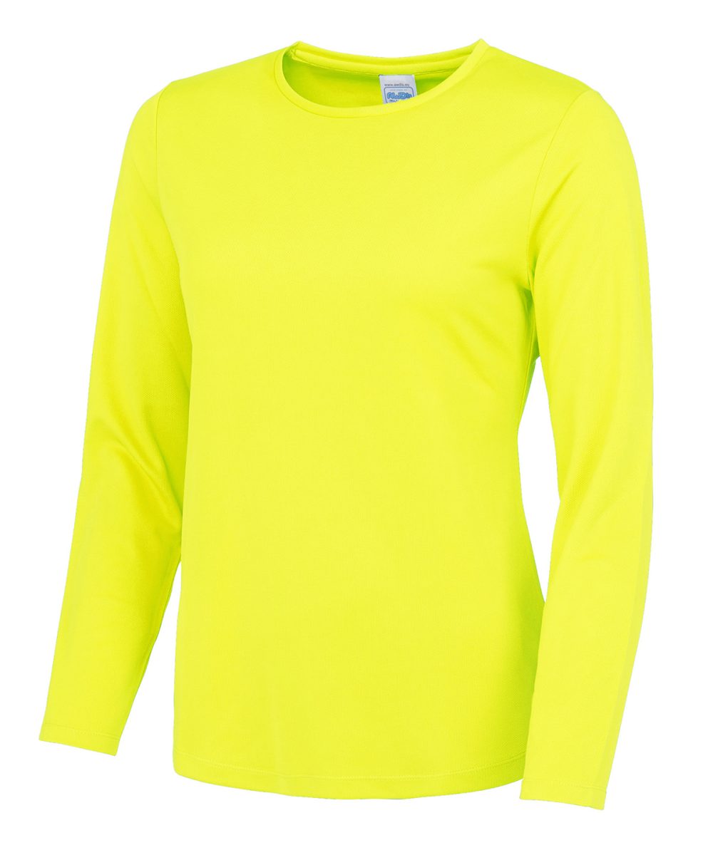 Electric Yellow Women's long sleeve cool T