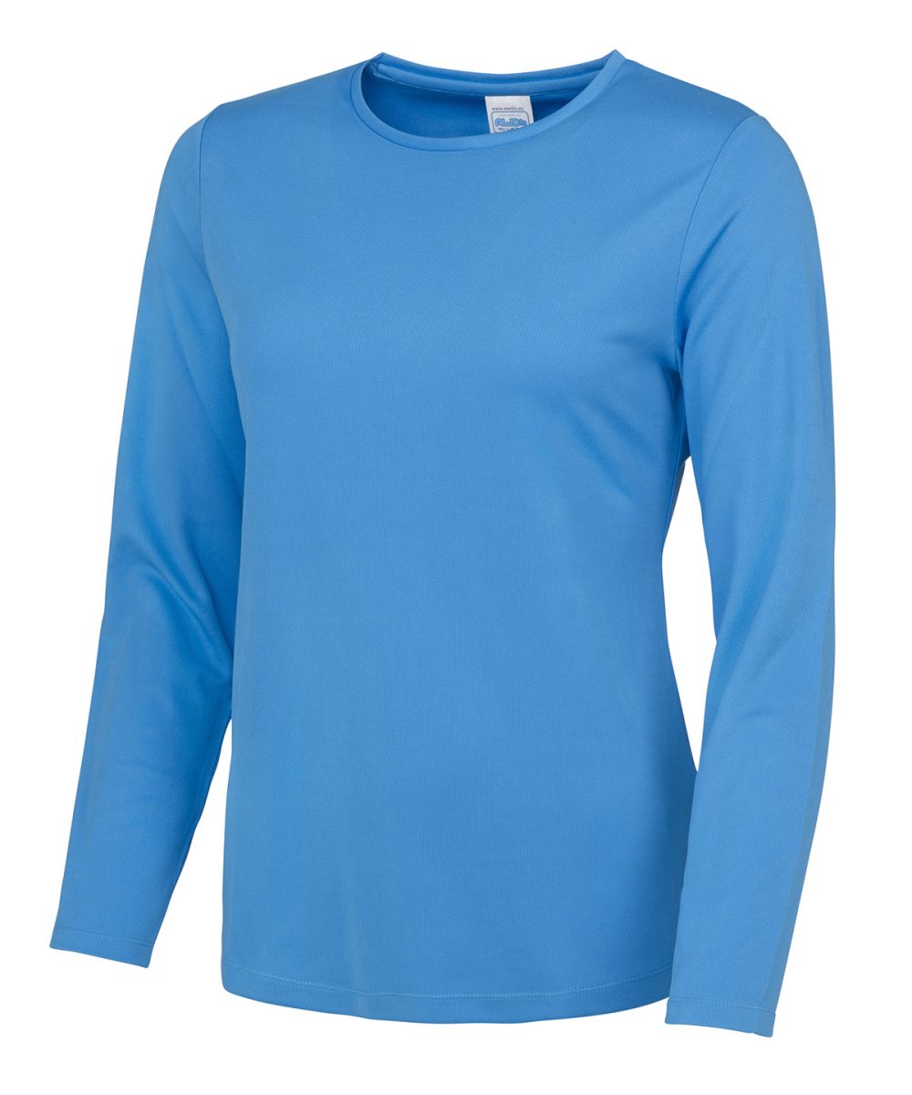 Sapphire Blue Women's long sleeve cool T