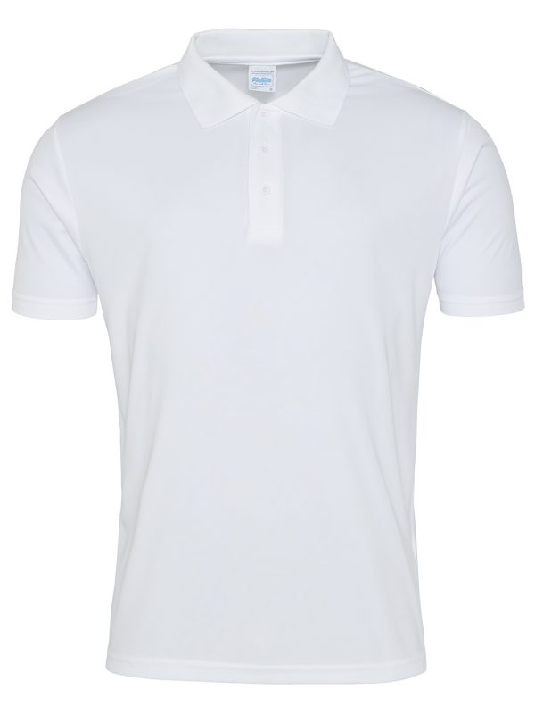 Arctic White Cool smooth polo