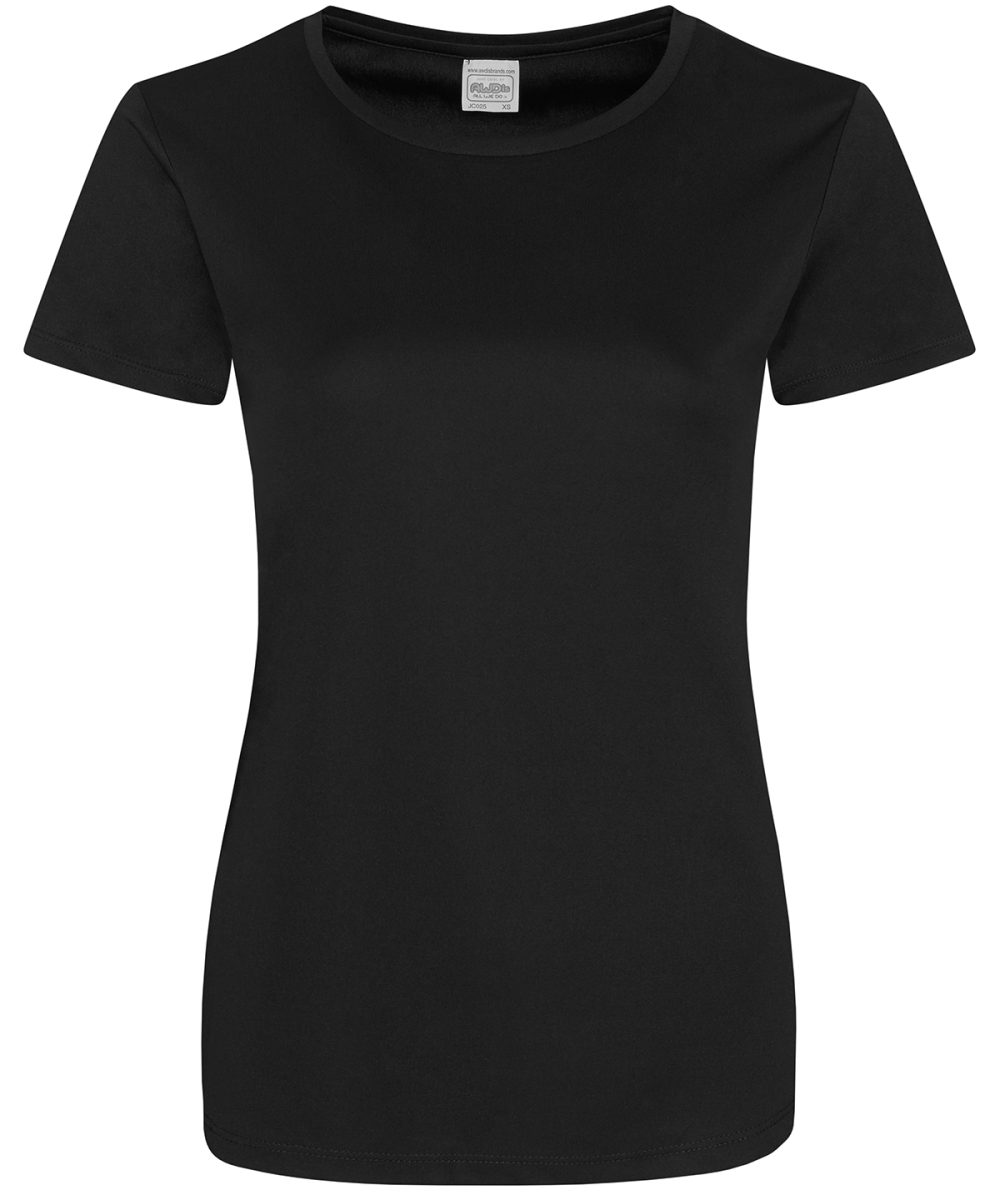 Jet Black Women's cool smooth T