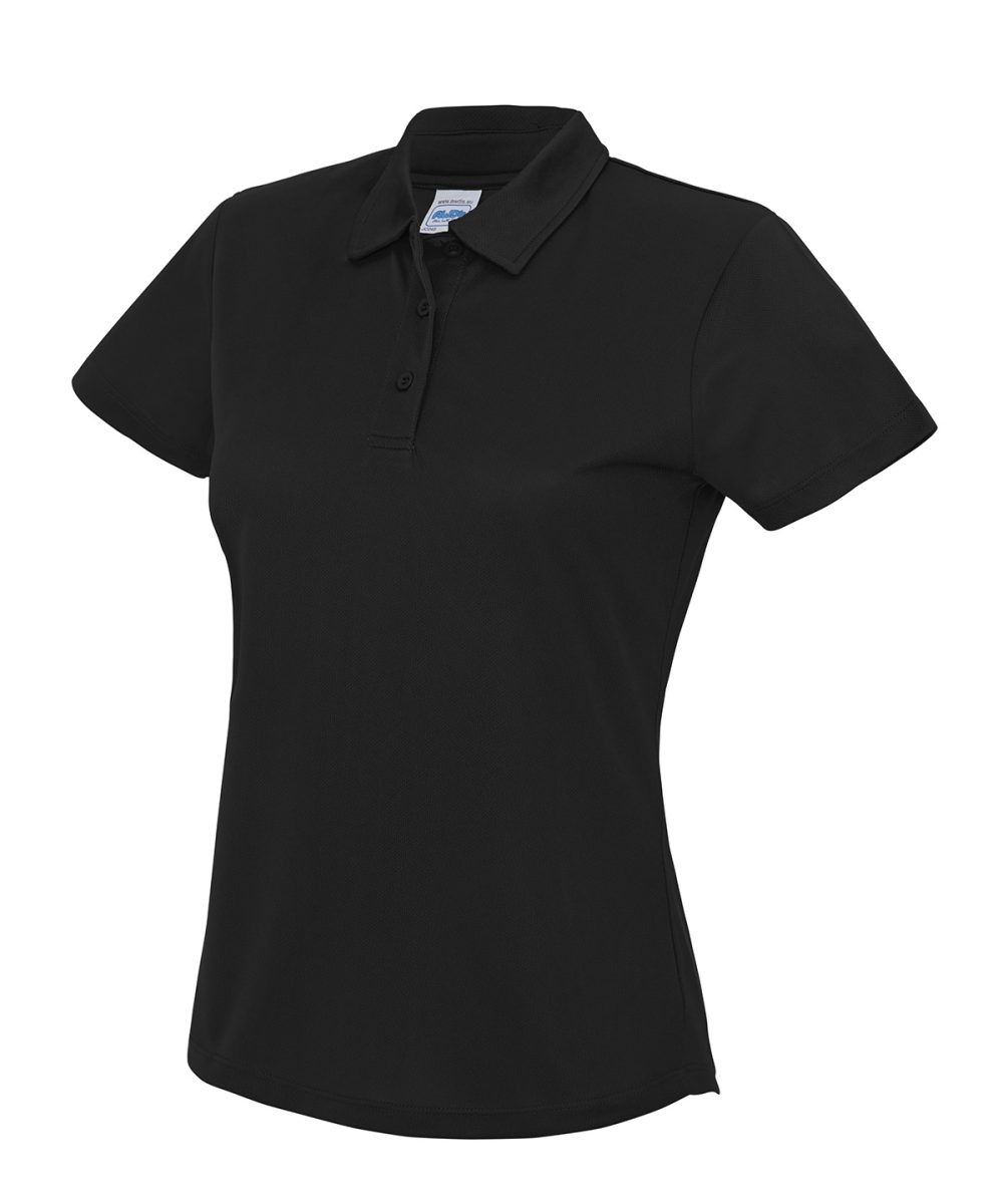 Jet Black* Women's cool polo