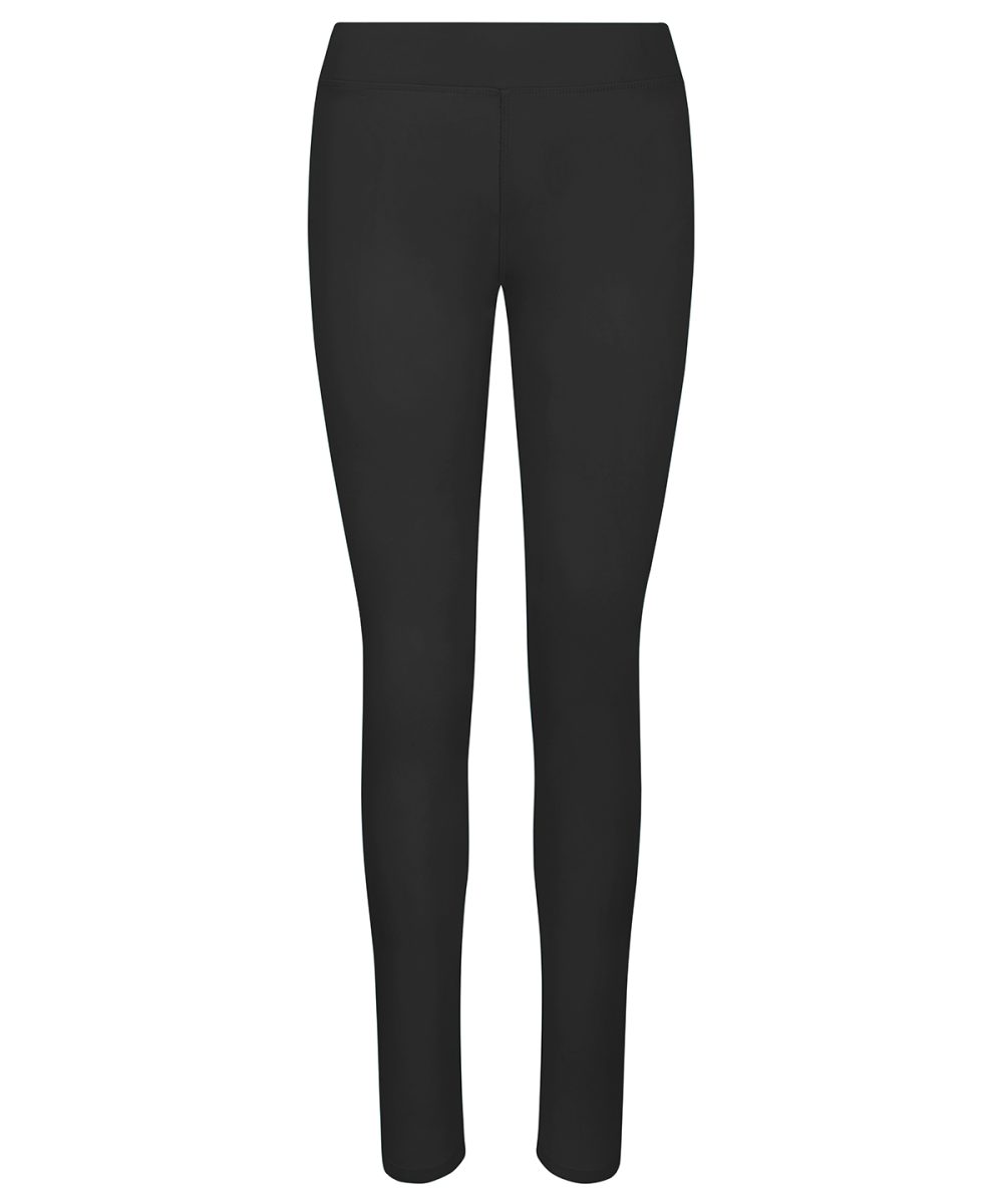 Jet Black Women's cool workout leggings