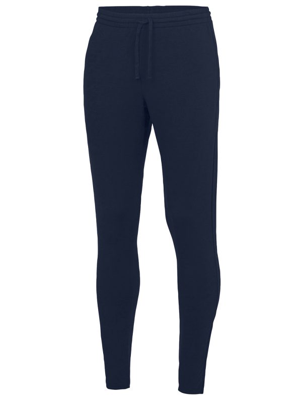 French Navy Cool tapered jog pants