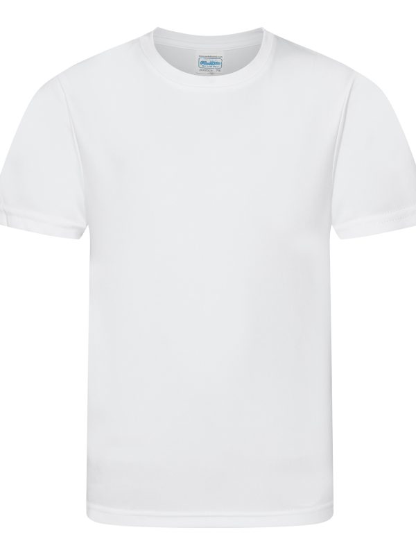 Arctic White Kids cool smooth T