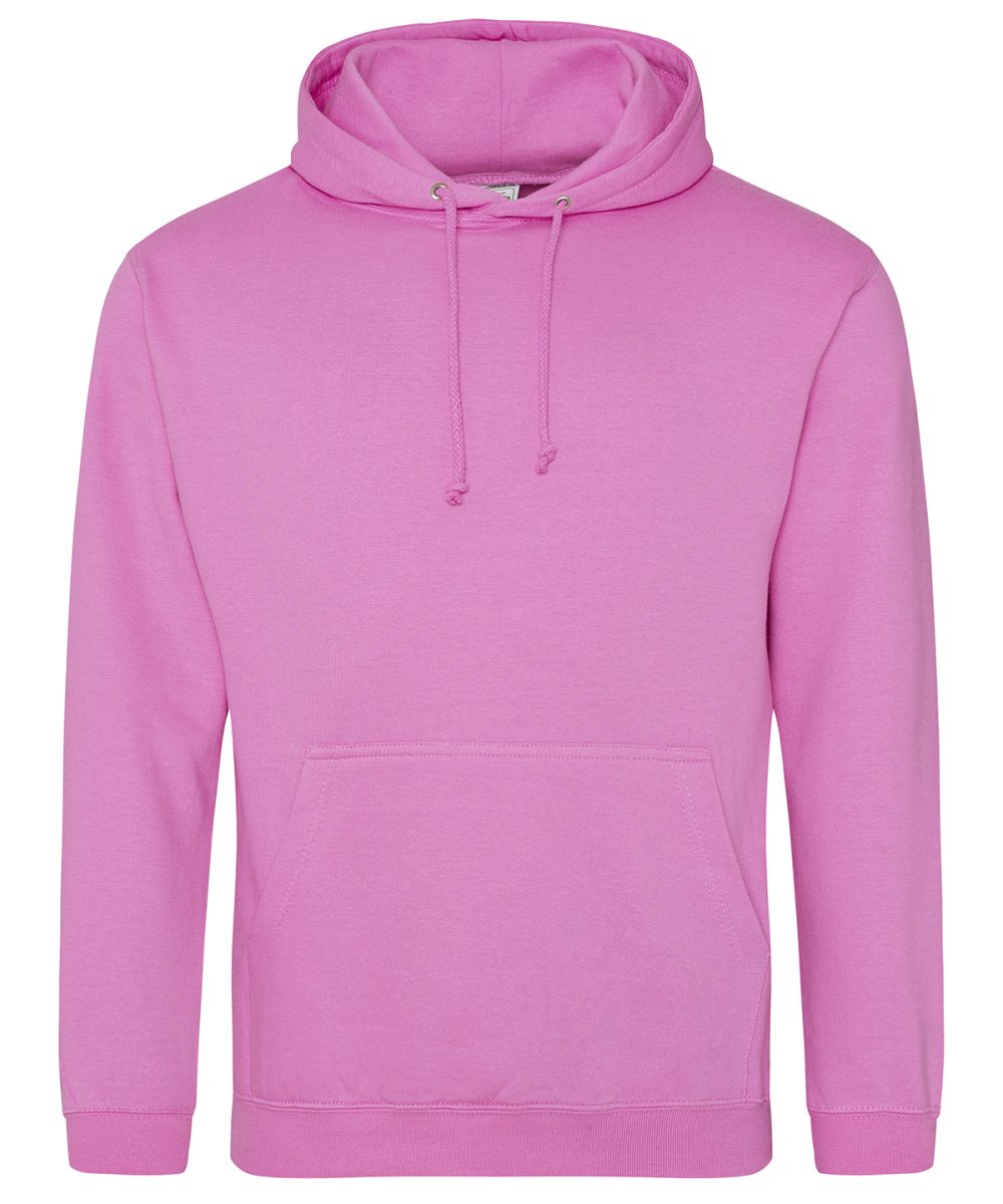 Candyfloss Pink College hoodie