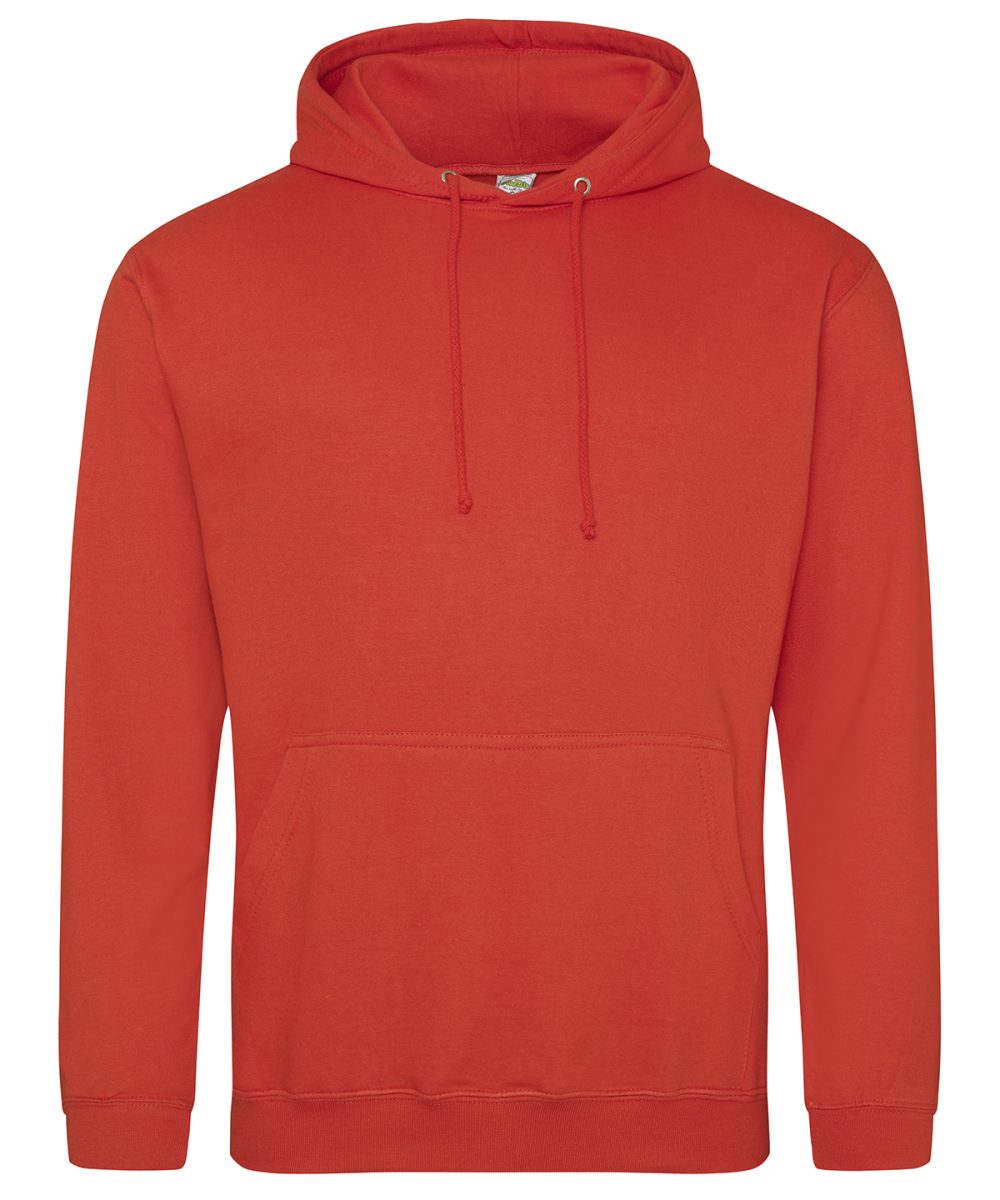 Sunset Orange College hoodie