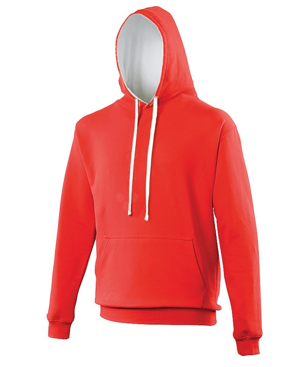 Fire Red/Arctic White Varsity hoodie