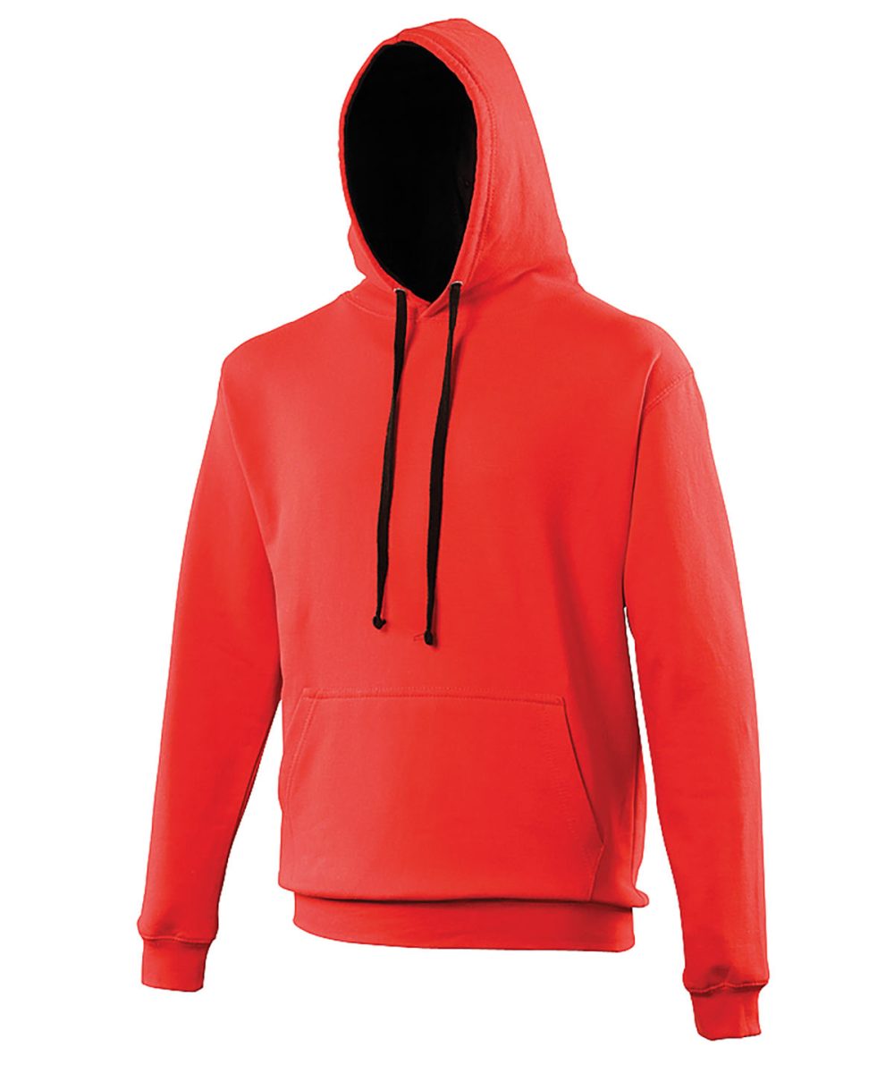 Fire Red/Jet Black* Varsity hoodie