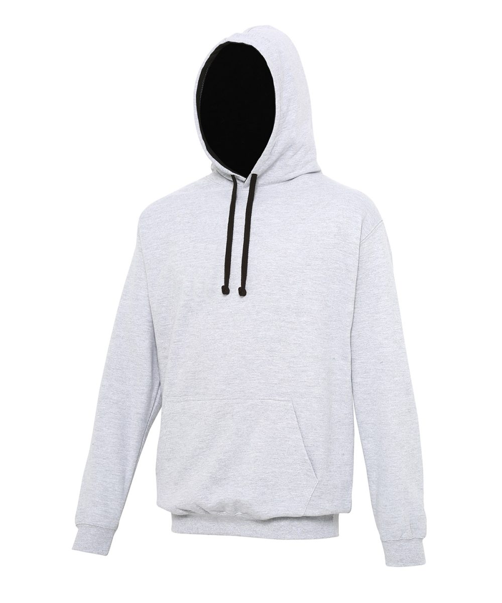 Heather Grey/Jet Black Varsity hoodie