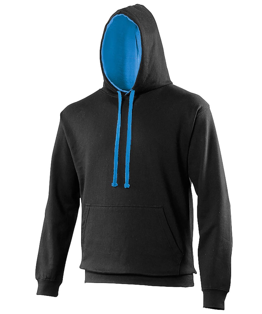 Jet Black/Sapphire Blue* Varsity hoodie