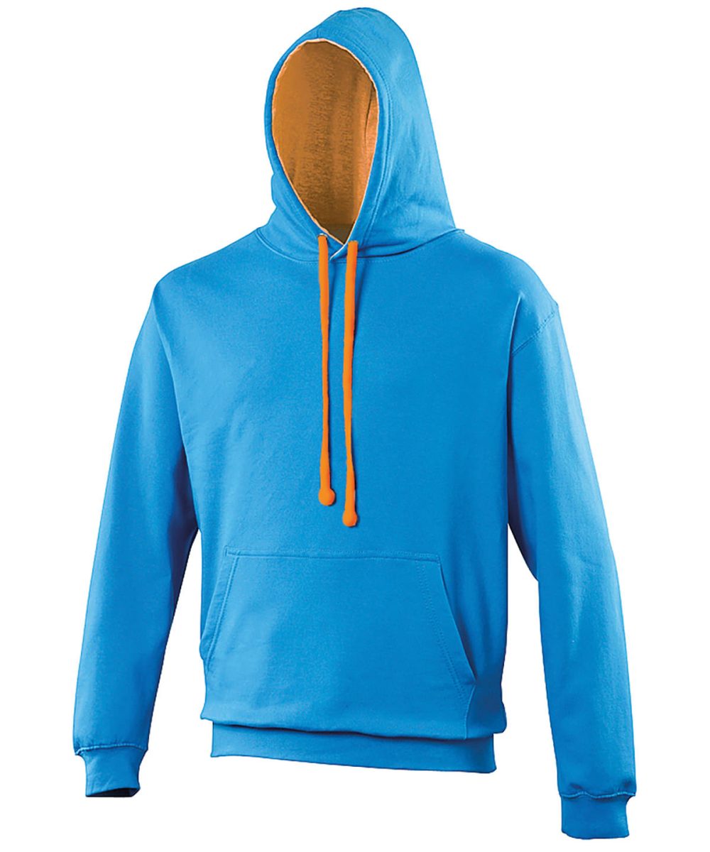 Sapphire Blue/Orange Crush* Varsity hoodie