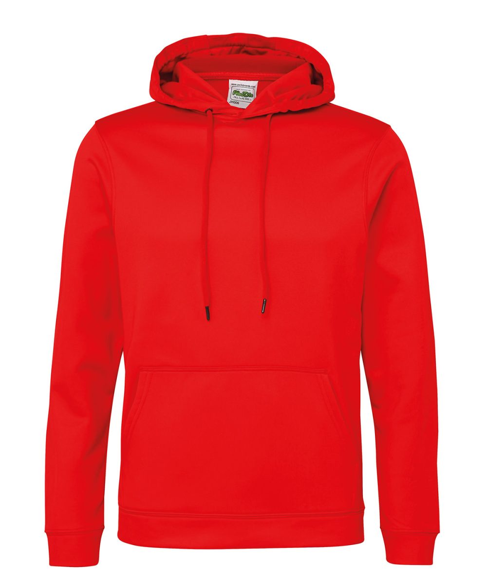 Fire Red Sports polyester hoodie