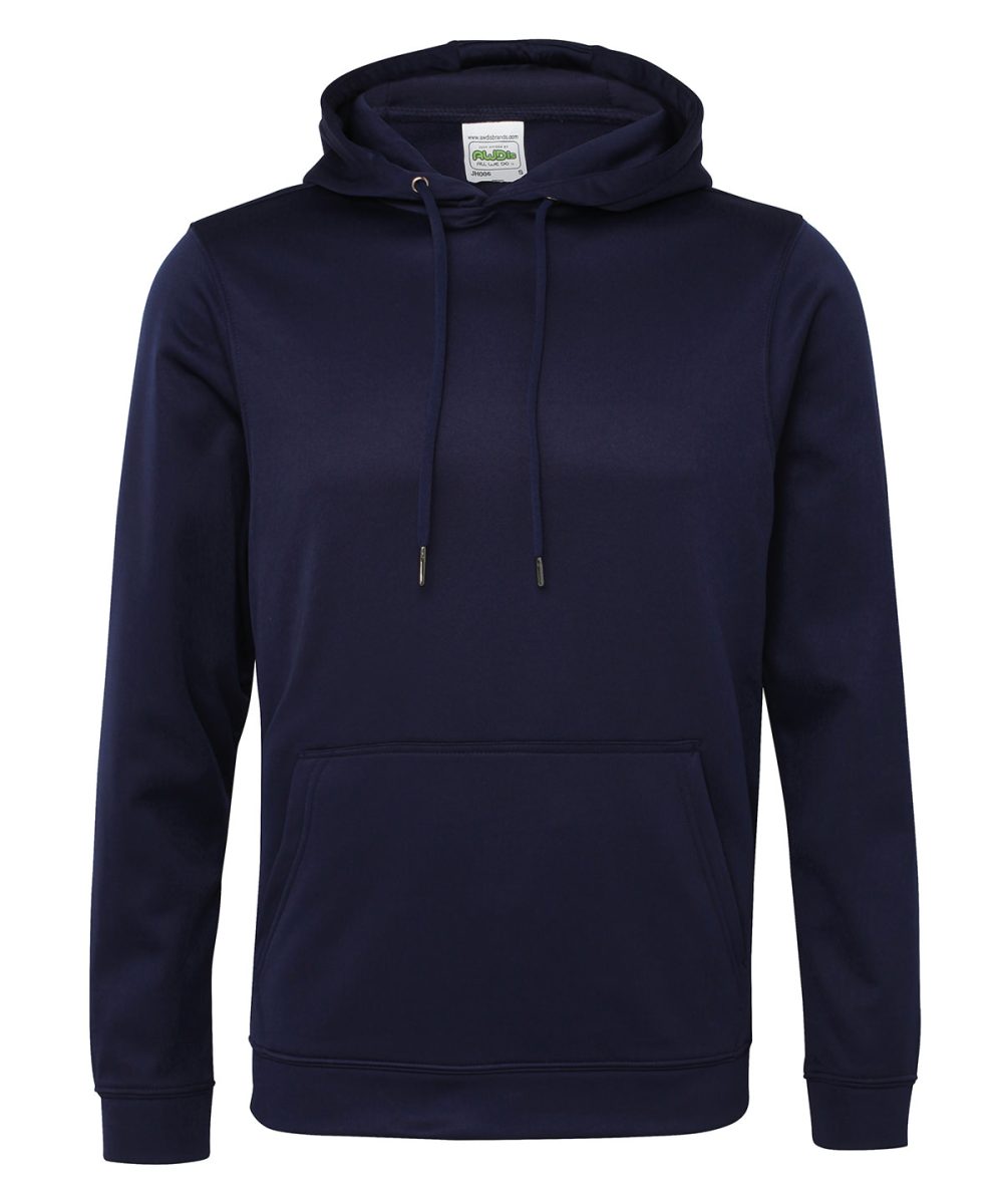 Oxford Navy Sports polyester hoodie