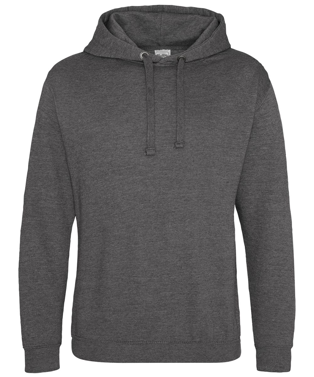 Charcoal Epic print hoodie