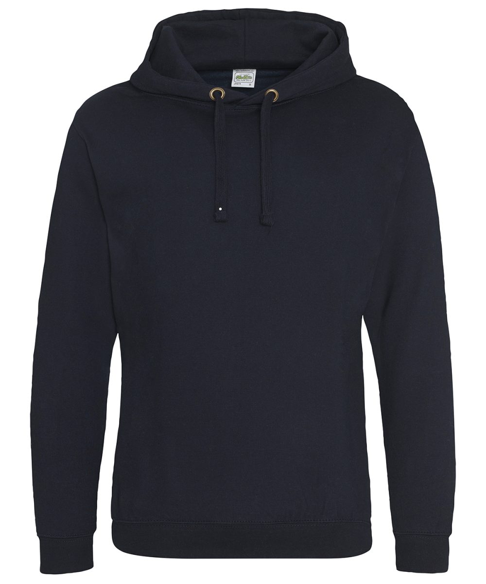 New French Navy Epic print hoodie