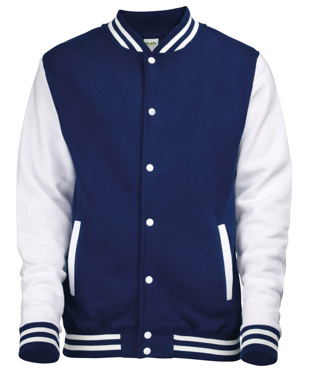 Oxford Navy/White* Varsity jacket