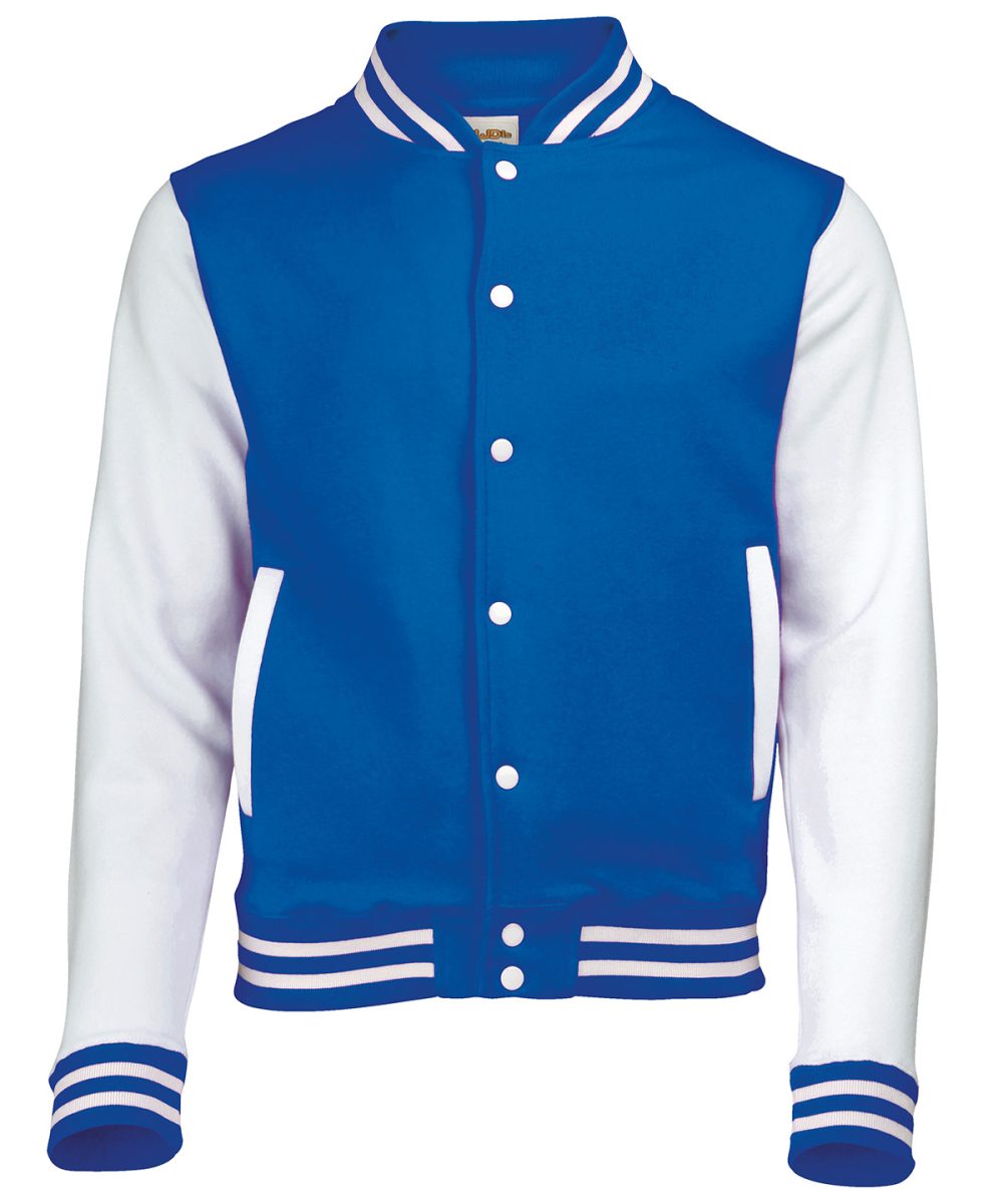 Royal Blue/White Varsity jacket