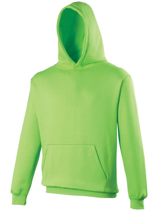 Electric Green Kids electric hoodie