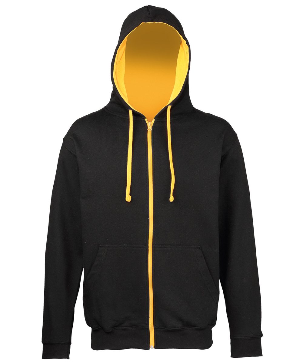 Jet Black/Gold Varsity zoodie