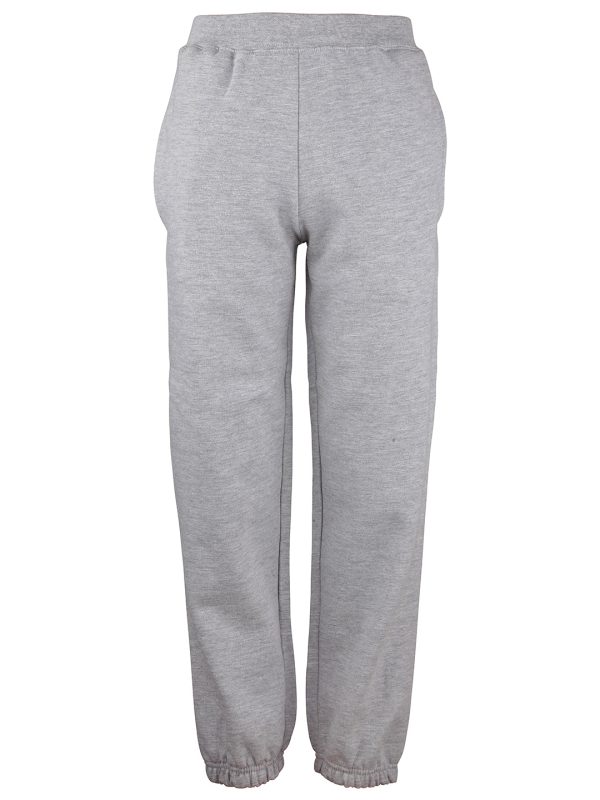 Heather Grey Kids cuffed sweatpants