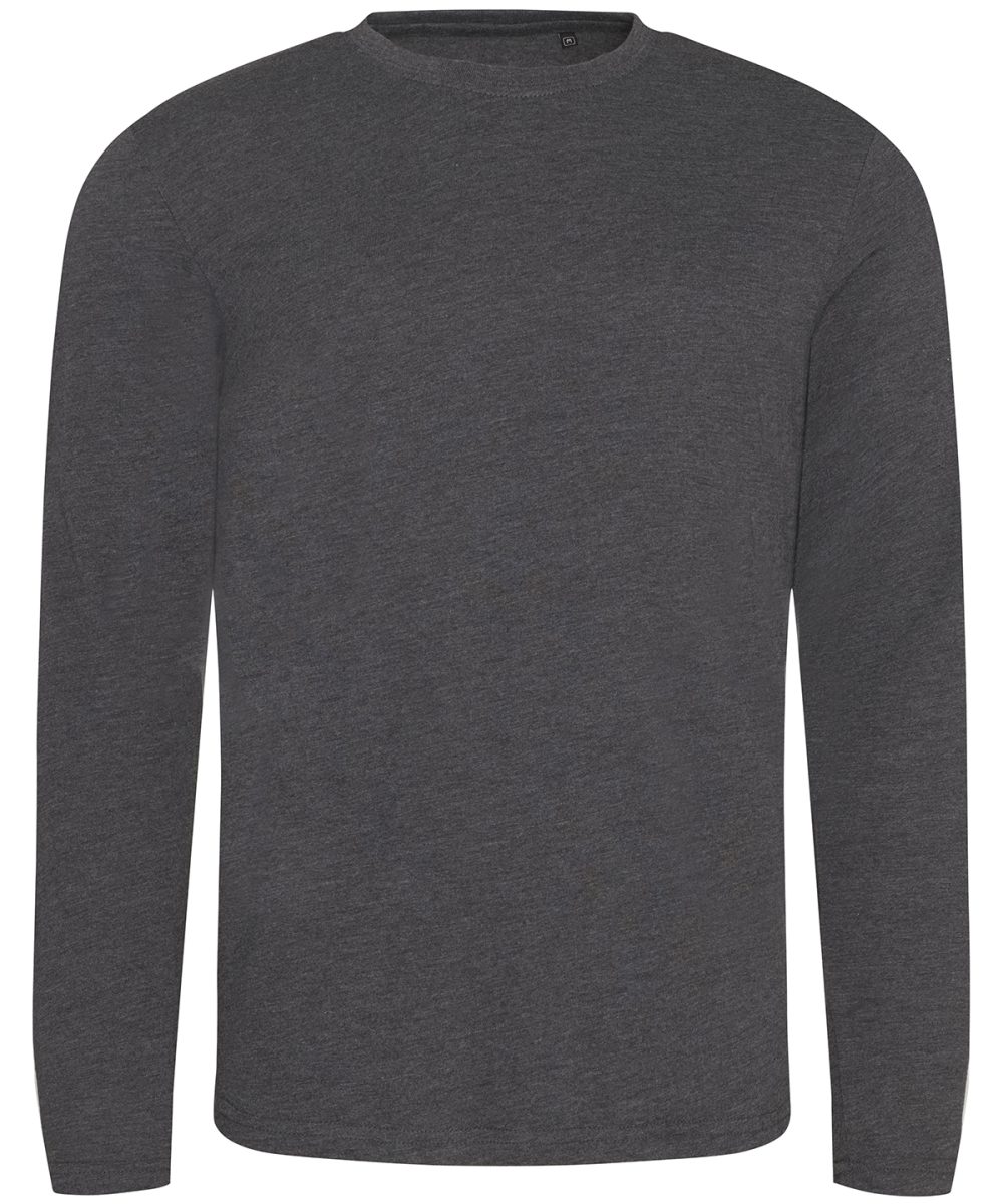 Heather Charcoal Triblend T long sleeve