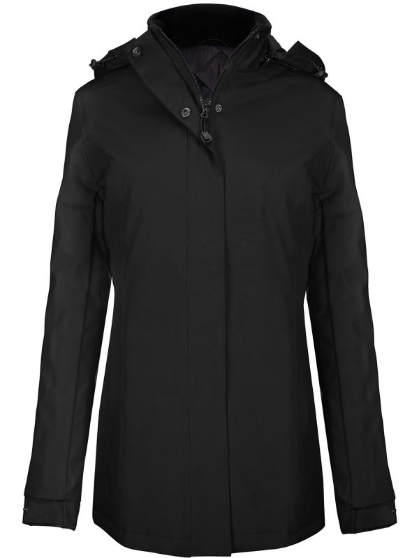 Black Ladies' parka