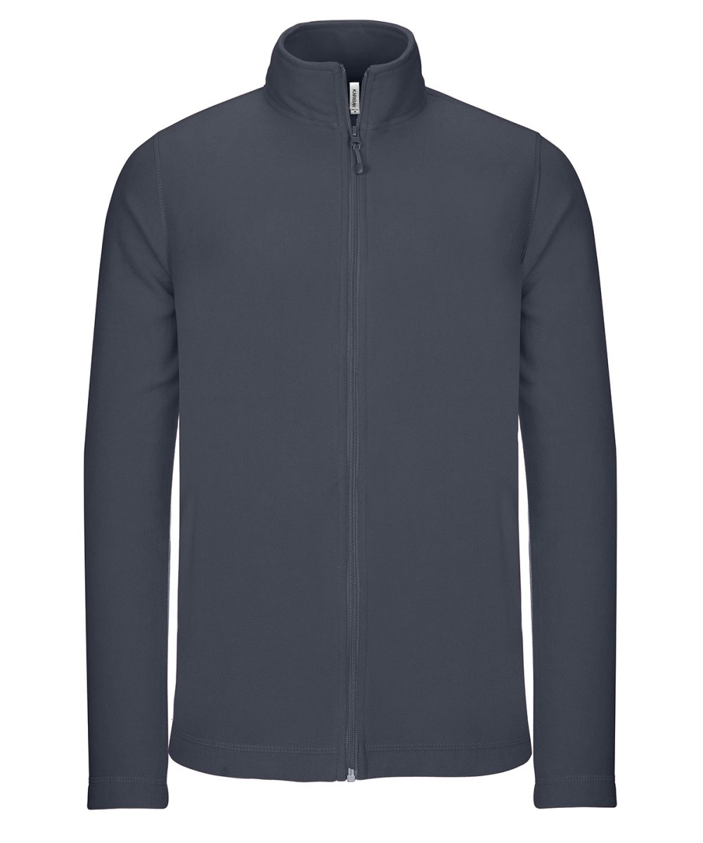 Convoy Grey Full-zip microfleece jacket