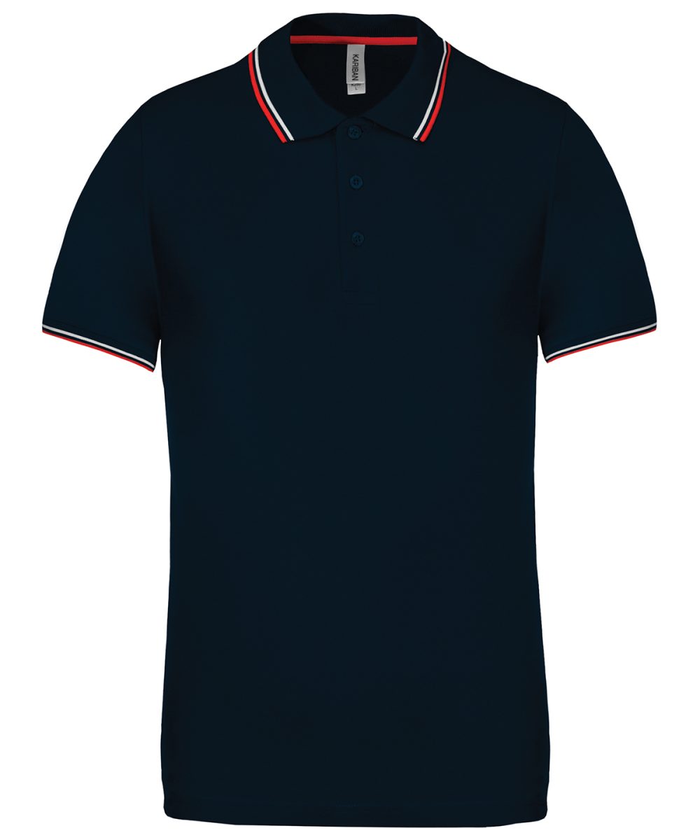 Navy Short sleeve polo shirt