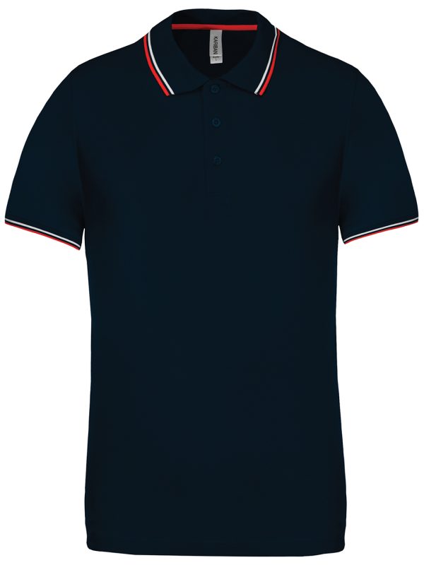 Navy Short sleeve polo shirt