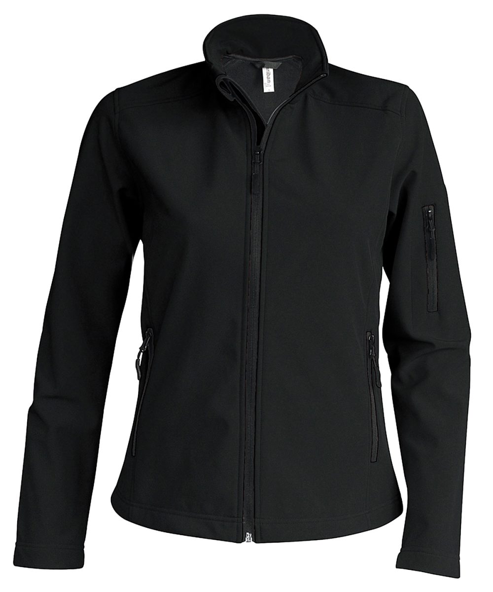 Black Ladies' softshell jacket