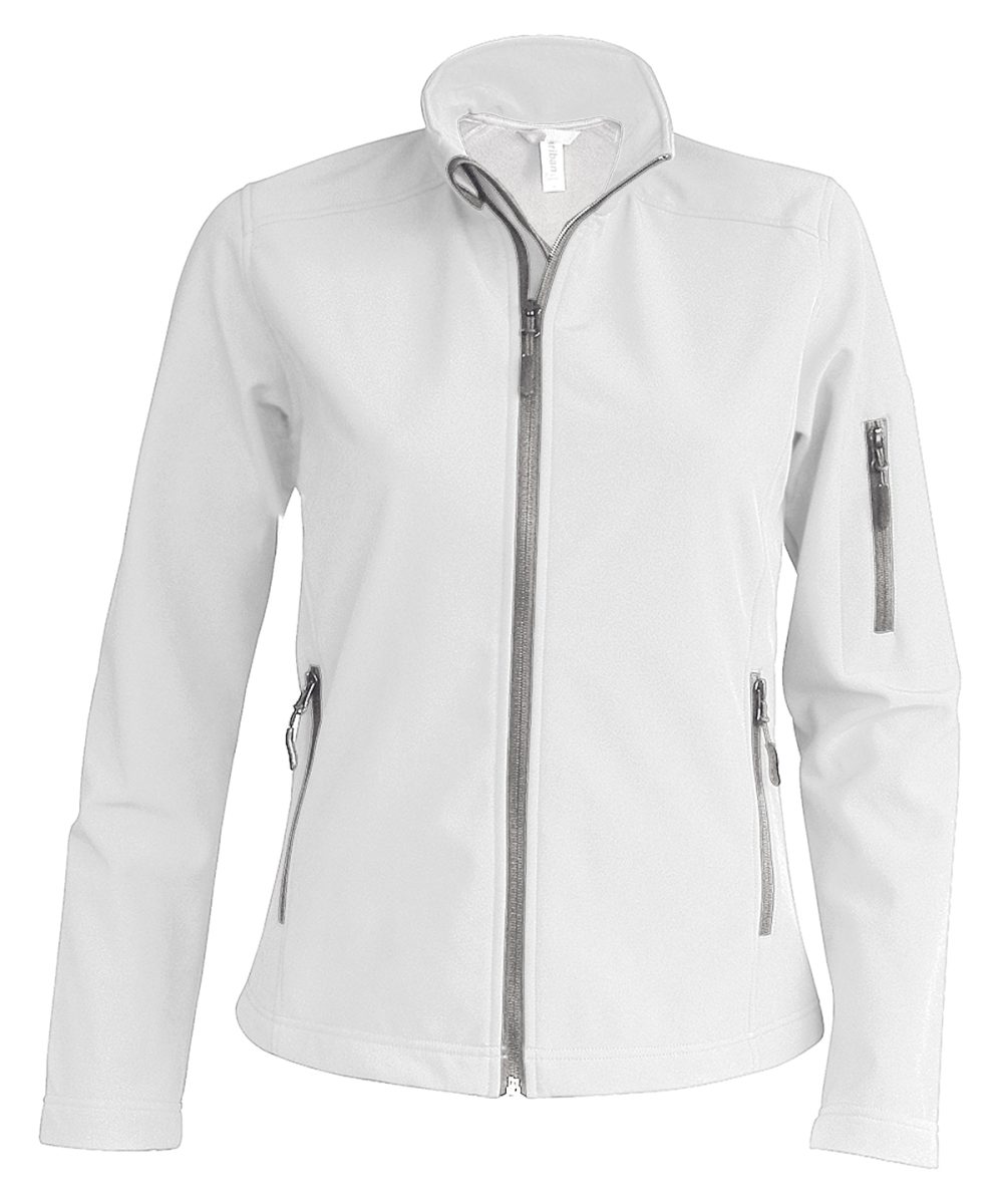 White Ladies' softshell jacket