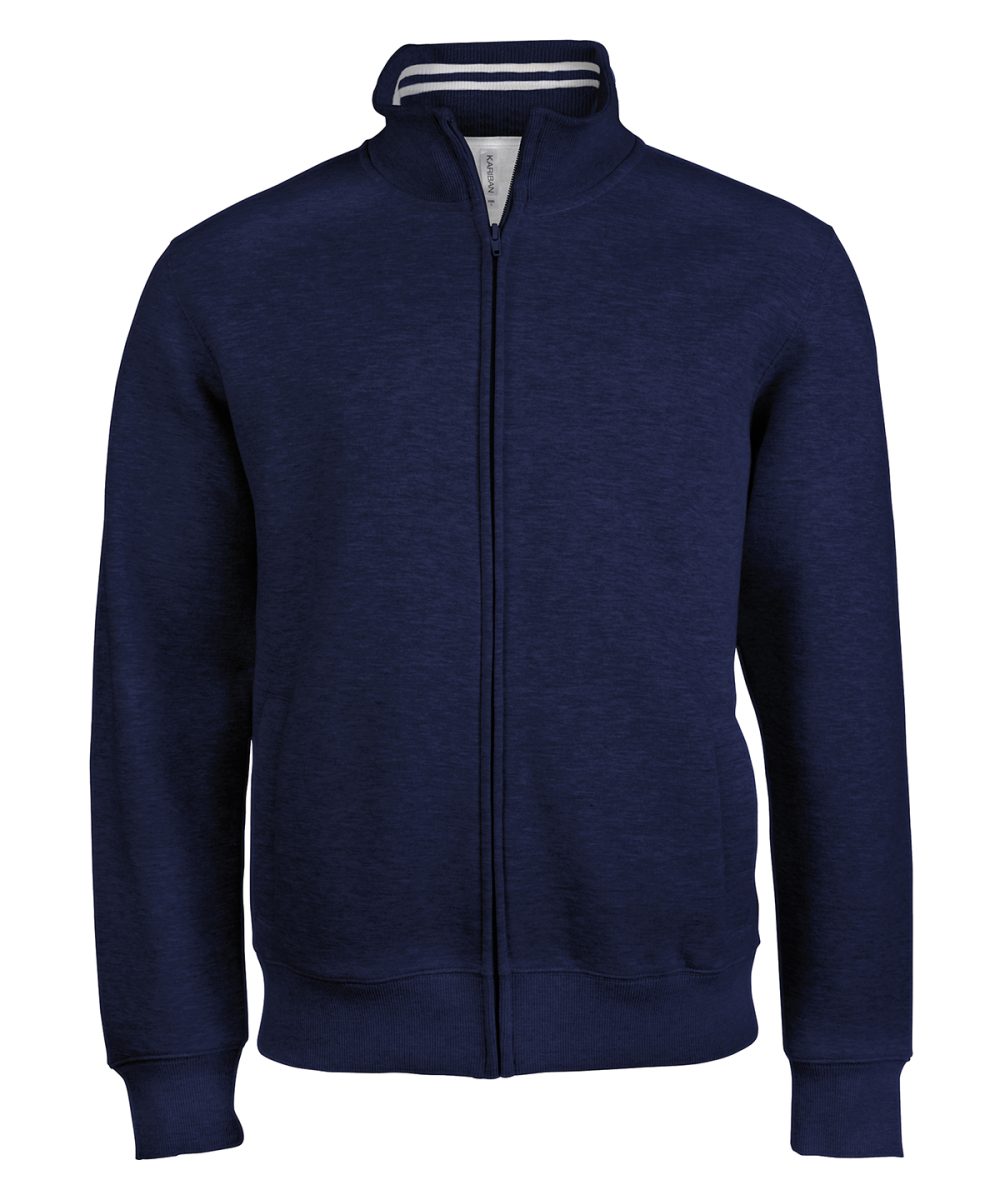 Navy Men's full zip sweat jacket