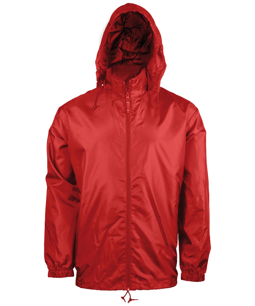 Red Windbreaker