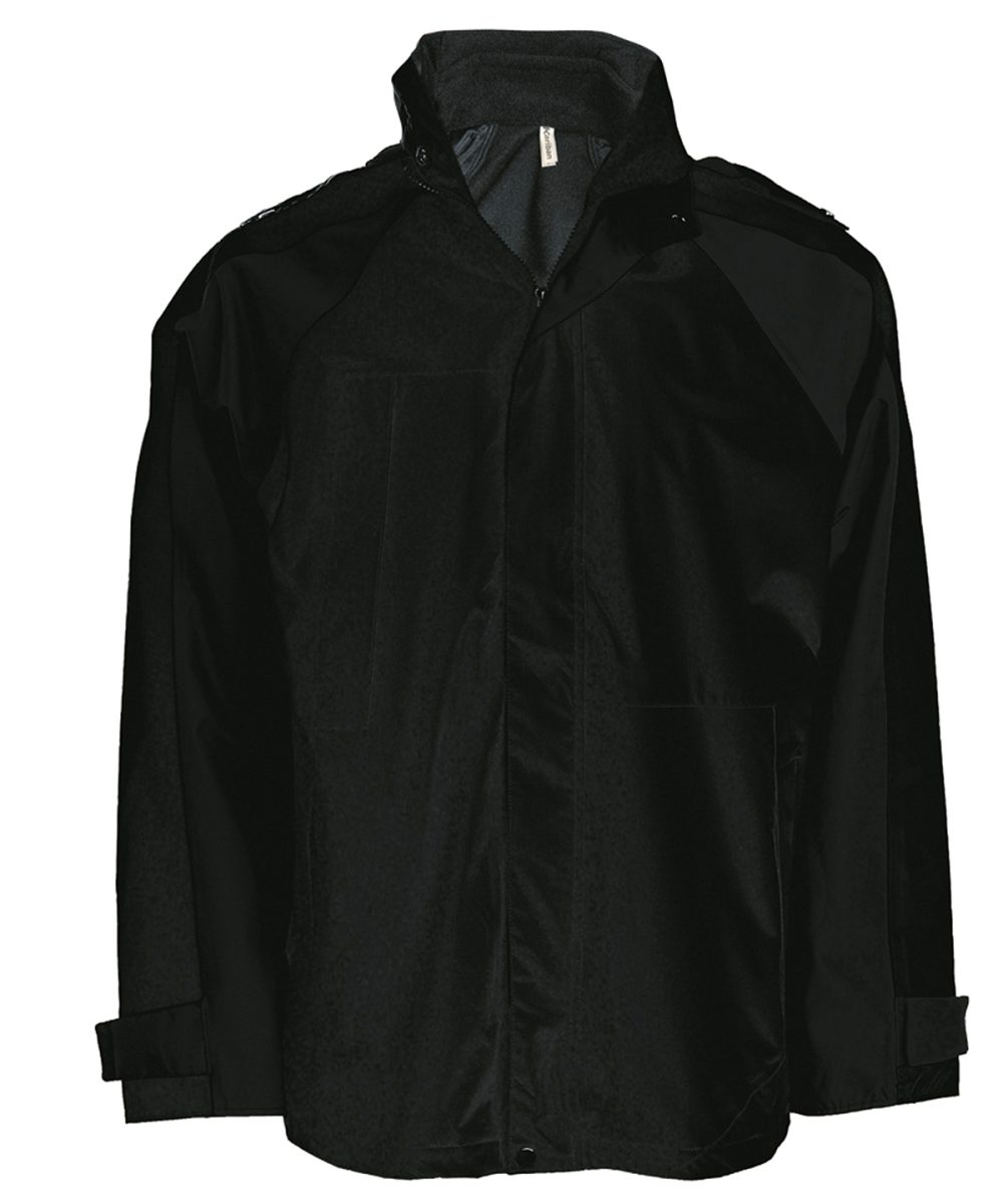 Black 3-In-1 parka