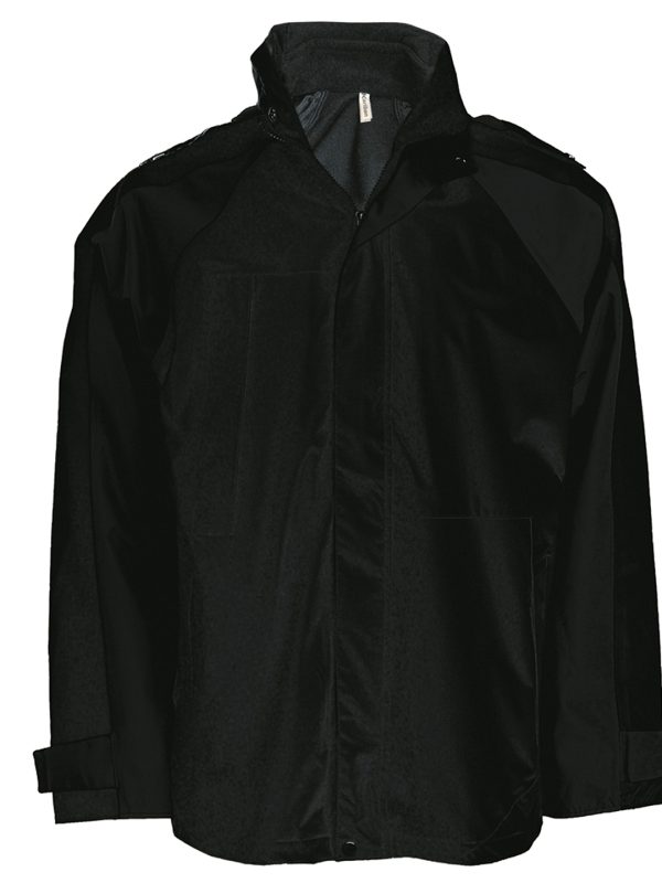 Black 3-In-1 parka