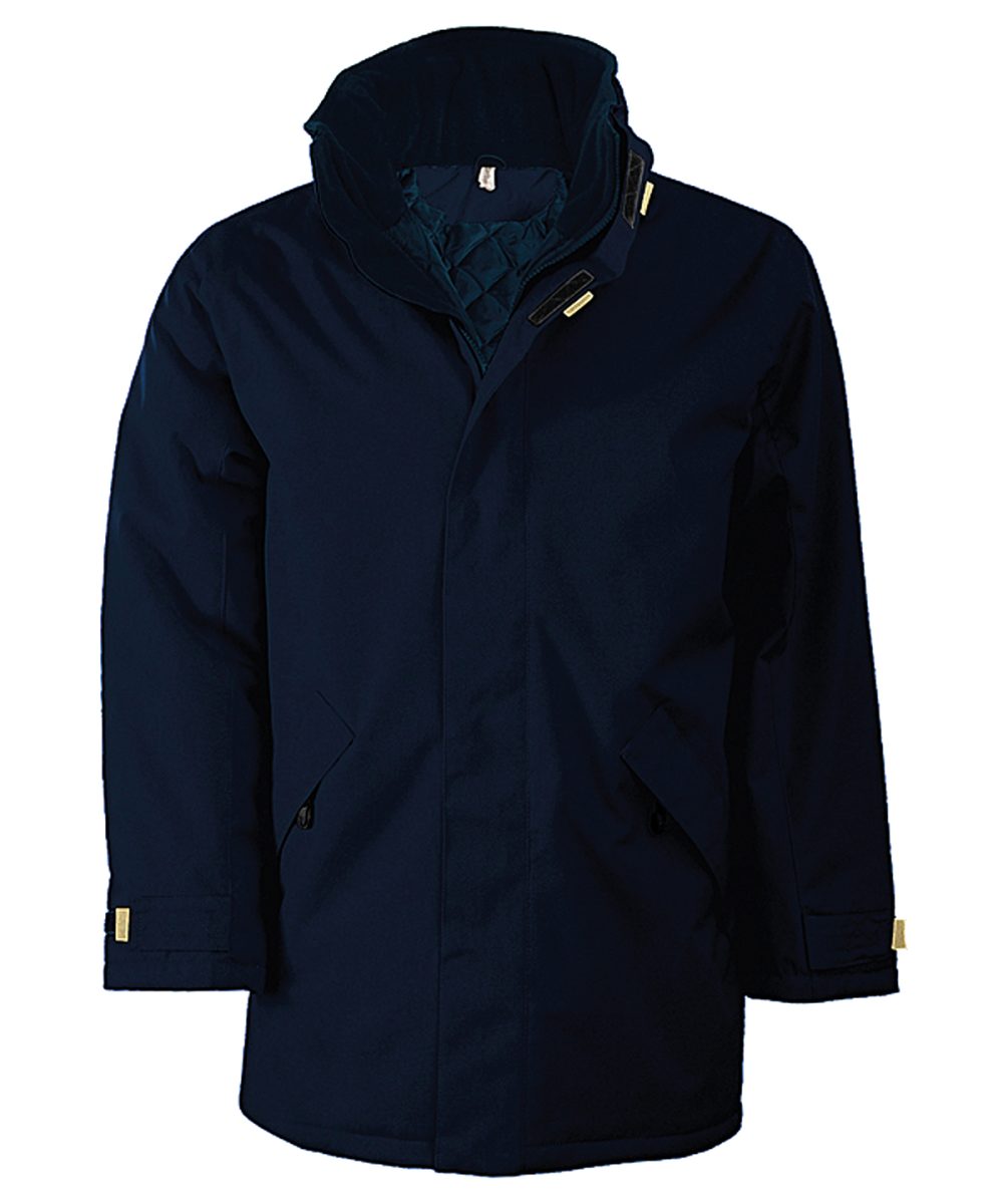 Navy/Navy*† Quilted parka