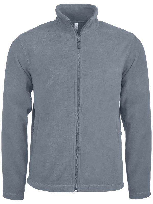 Convoy Grey Zip-through microfleece jacket