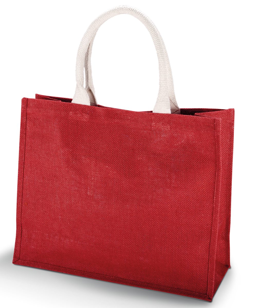 Wine Jute beach bag.